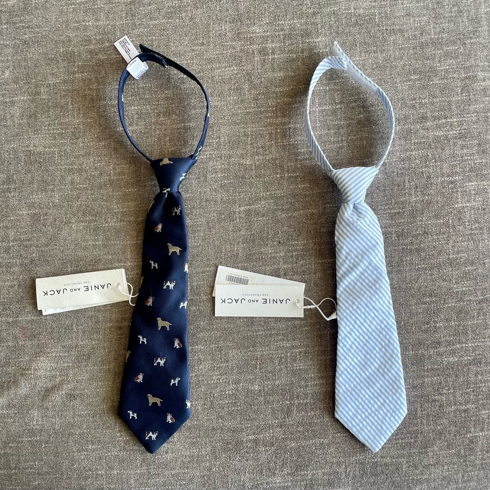 Janie & Jack Tie Bundle NWT